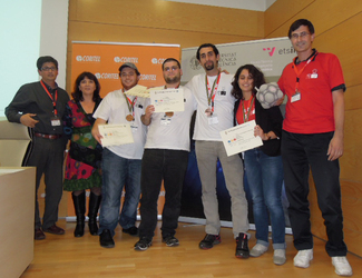 מדליית ארד לנבחרת הפקולטה למדעי המחשב בתחרות התכנות העולמית 2012