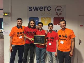 SILVER Medal to CS Team in SWERC 2017