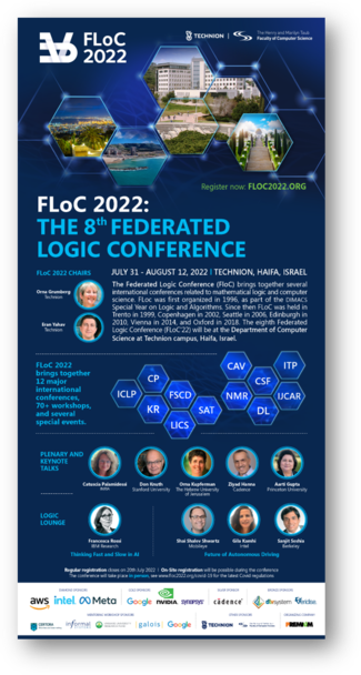 כנס: FLOC 2022: The Eighth Federated Logic 