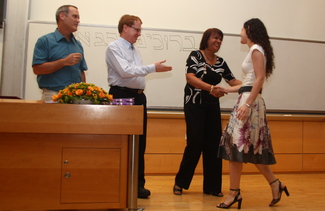 CS Master Students Graduation Ceremony, 2009