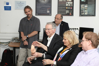 Qualcomm Co-Founder, Dr. Irwin M. Jacobs, Visits CS