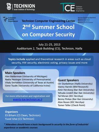 2nd TCE Summer School 