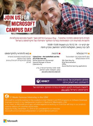 Microsoft Campus Day At CS
