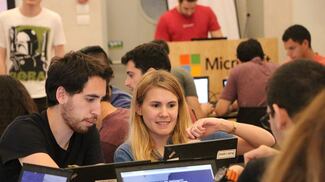 CS Students First at Microsoft Breeze Hacking Contest