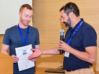 פרס מאמר הסטודנטים המצטיין בכנס SSVM 2019
