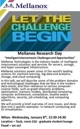 Mellanox Event at CS