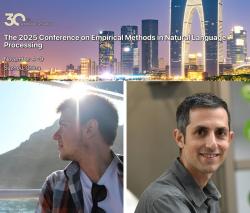ברכות חמות לד"ר מרטין טוטק, פוסט-דוקטורנט בהנחיית ד״ר יונתן בלינקוב, שמאמרו זכה בפרס המאמר המצטיין בכנס היוקרתי EMNLP 2025